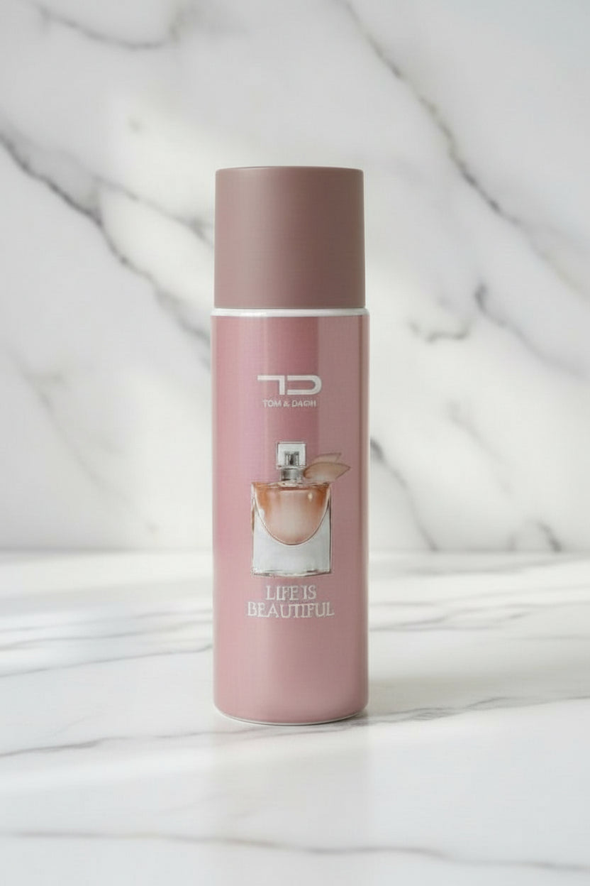 Life is Beautiful Perfumed Body Spray for Women 6.75 oz