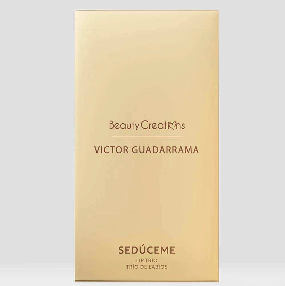 Beauty Creations Victor Guadarrama "Seduceme" Lip Trio Kit | Matte Lipstick, Gloss & Liner