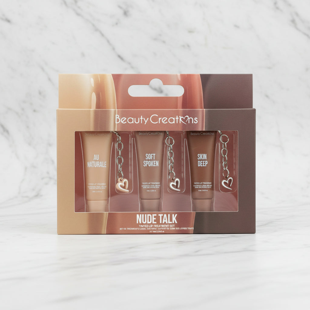 3PC Tinted Lip Treatment Set |Hydrating Lip Trio with Sheer Color & Shine