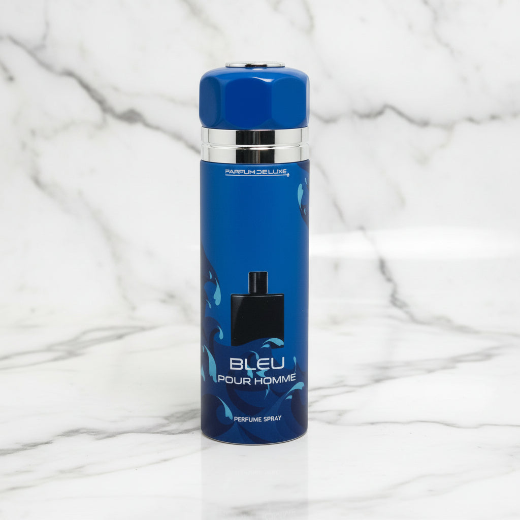Bleu Pour Homme Body Spray for Men 6.67oz