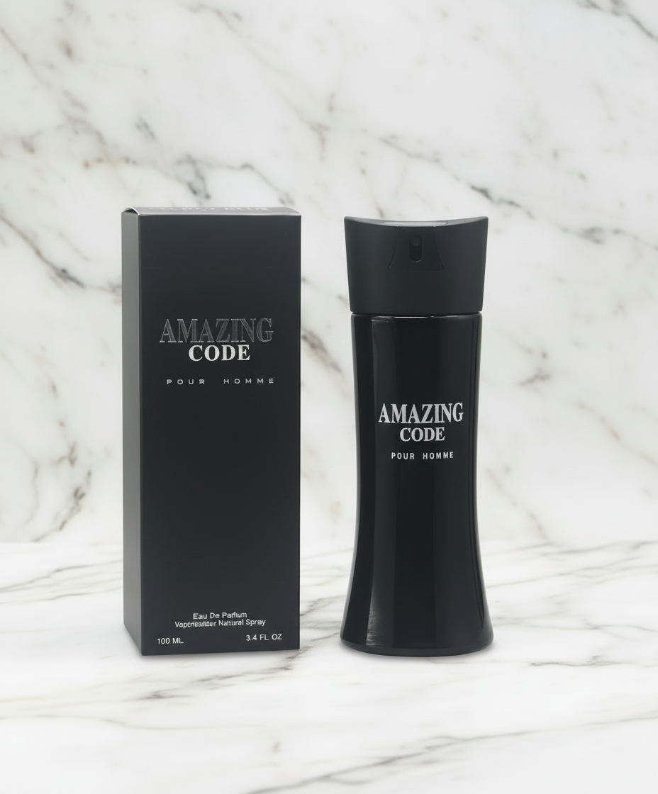 Amazing Code Pour Homme EDP for Men 3.4oz