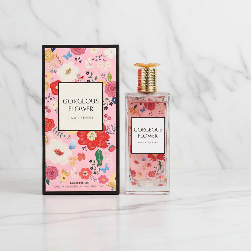 Gorgeous Flower Perfume Spray for Women – Floral Feminine Fragrance