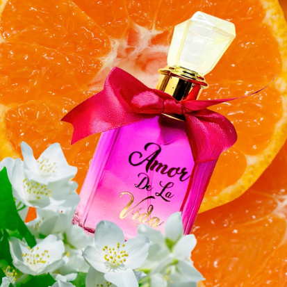 Amor De La Vida Eau de Parfum for Women – Romantic Floral, Sweet Fruit & Warm Musk Perfume