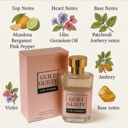 Guilt Guilty EDP Perfume Spray for Women 3.4oz
