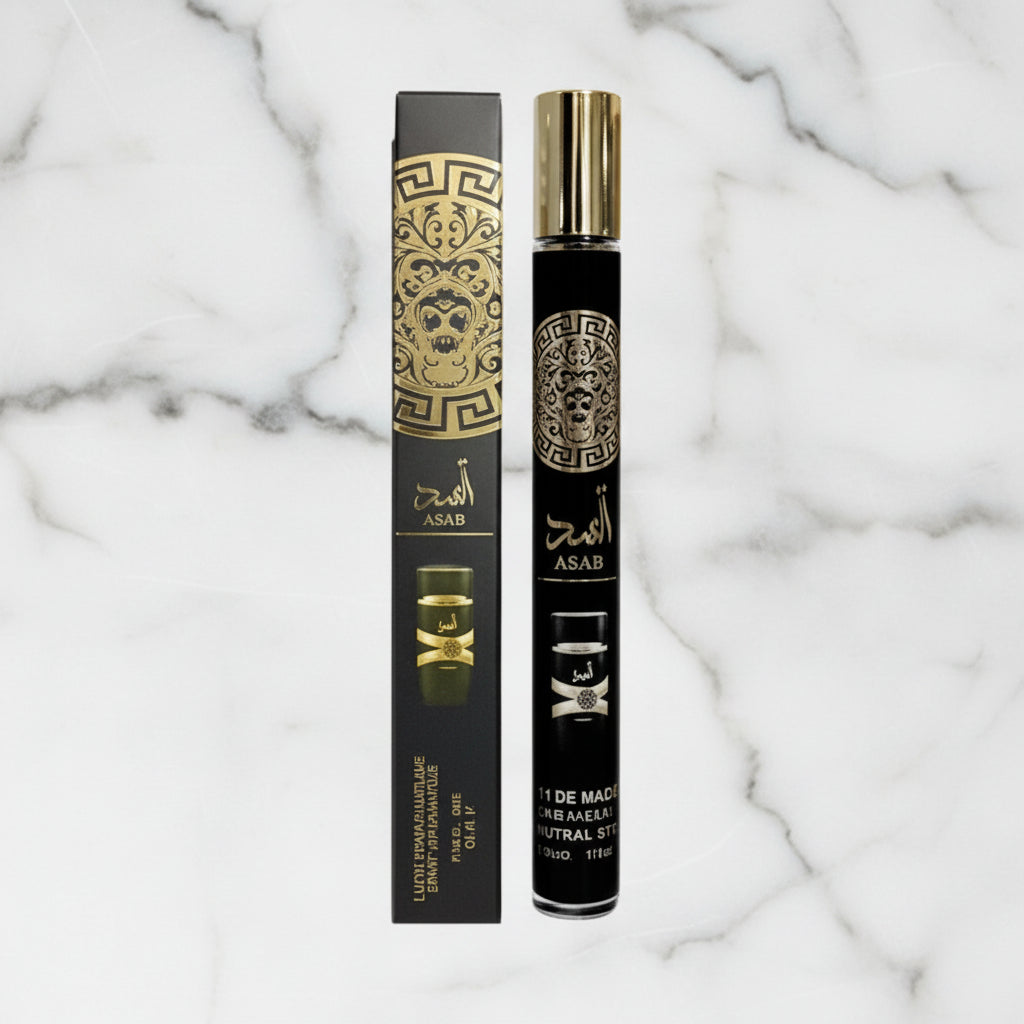 Lattafa Asad for Men Black Travel Spray 35ml