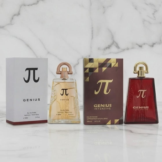 GENIUS Cologne for Men 3.4oz | EDT & GENIUS Intensive EDP