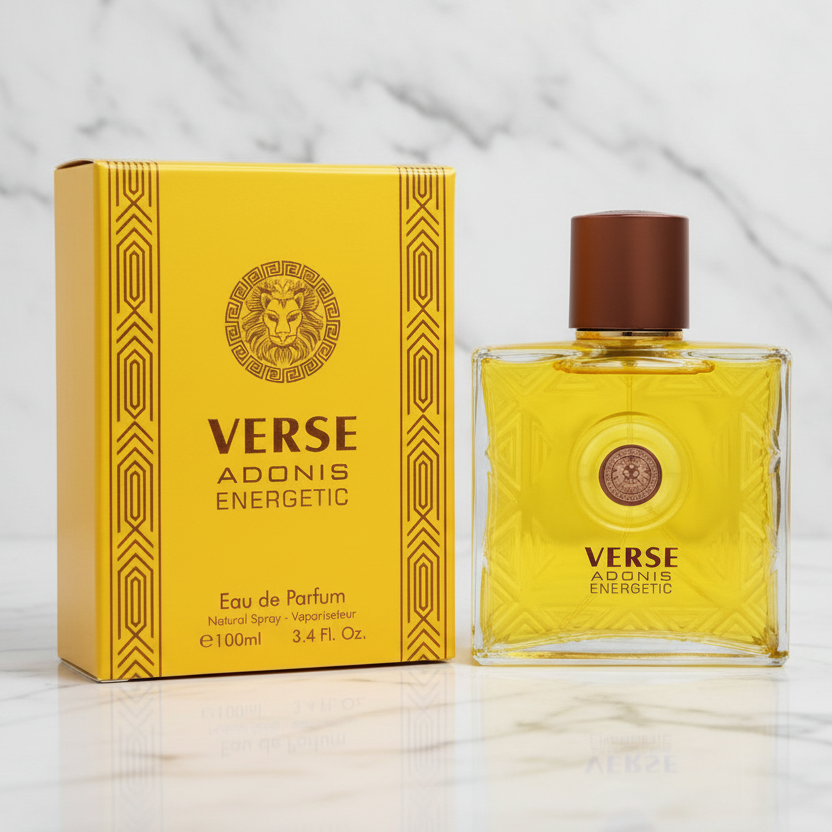 Verse Men’s Fragrance 3.4 oz – Adonis Energetic EDP & Pour Homme EDT | Long-Lasting Designer-Inspired Cologne