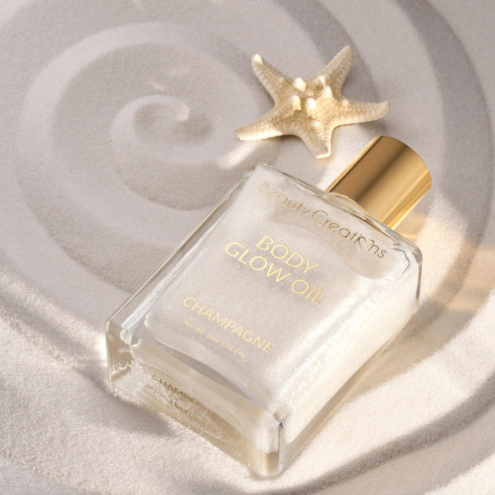 Body Glow Shimmer Oil Beauty Creations