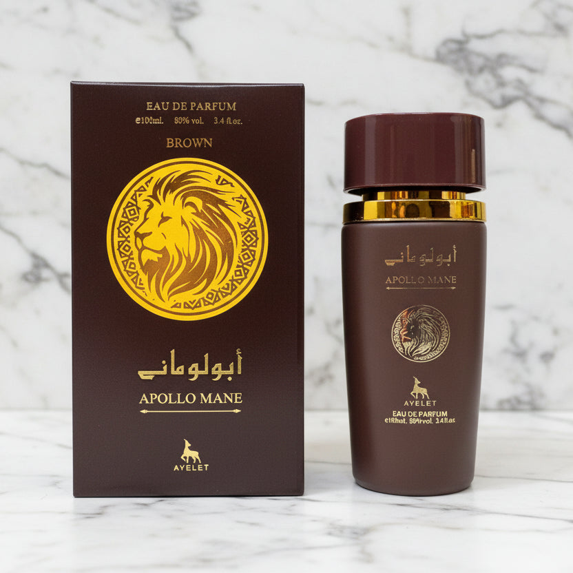 Ayelet Lion Mane Cologne for Men 3.4 oz – Brown, Blue & Black Editions, Bold Masculine Fragrance