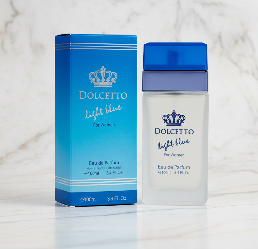 Dolcetto Light Blue EDP for Women 3.4 fl oz