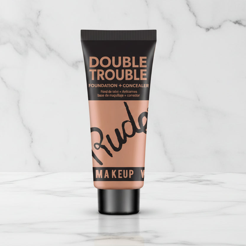 Rude Cosmetics Double Trouble Foundation Concealer