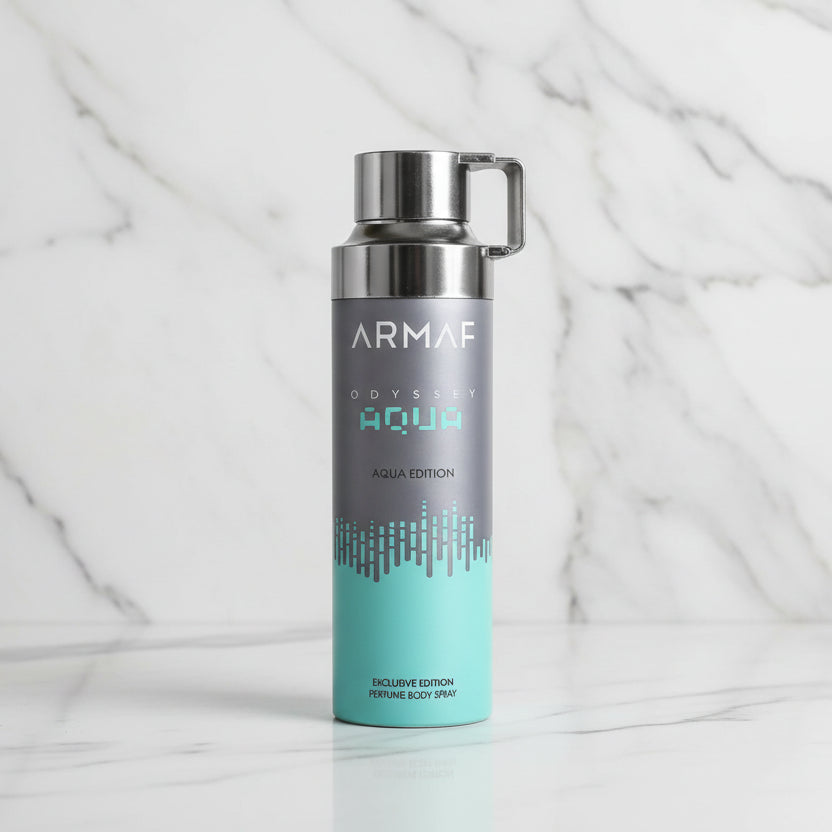 Armaf Odyssey Body Spray for Men, Mandarin Sky, Mega, Aqua