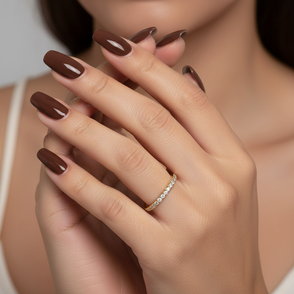 18K Gold-Plated Moissanite Ring | Crown Row S925