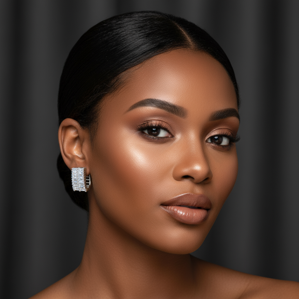 18K Gold-Filled Monaco Huggie Hoops | Sweat Resistant Oro Laminado Earrings