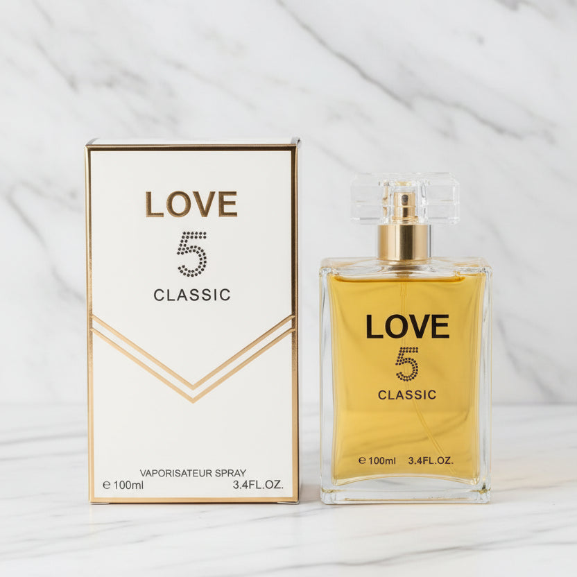 Love 5 Classic Eau De Parfum 3.4 oz for Women