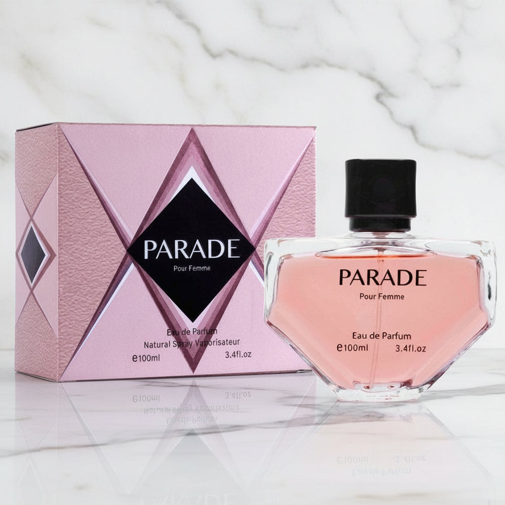 Parade Eau de Parfum for Women 3.4oz – Bright Floral, Sweet Citrus & Soft Musk Perfume