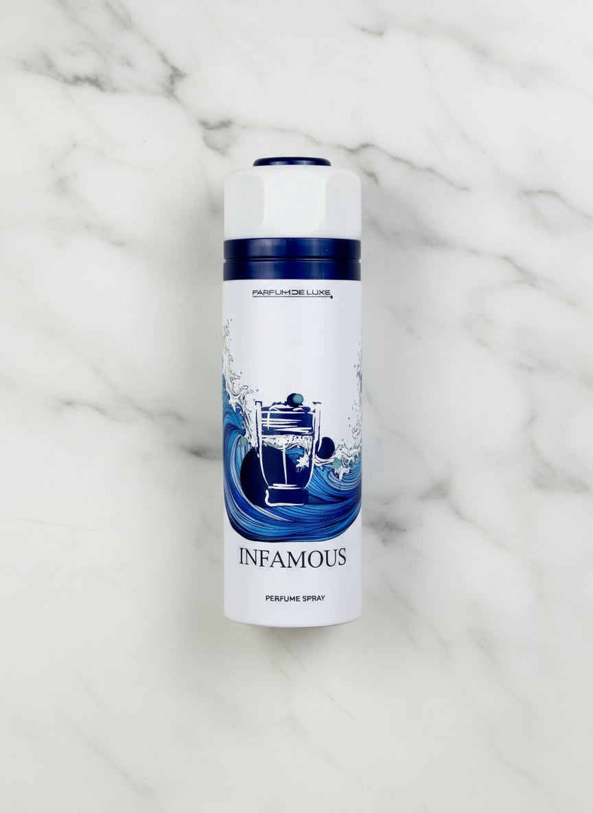 Infamous Body Spray for Men 6.7 oz