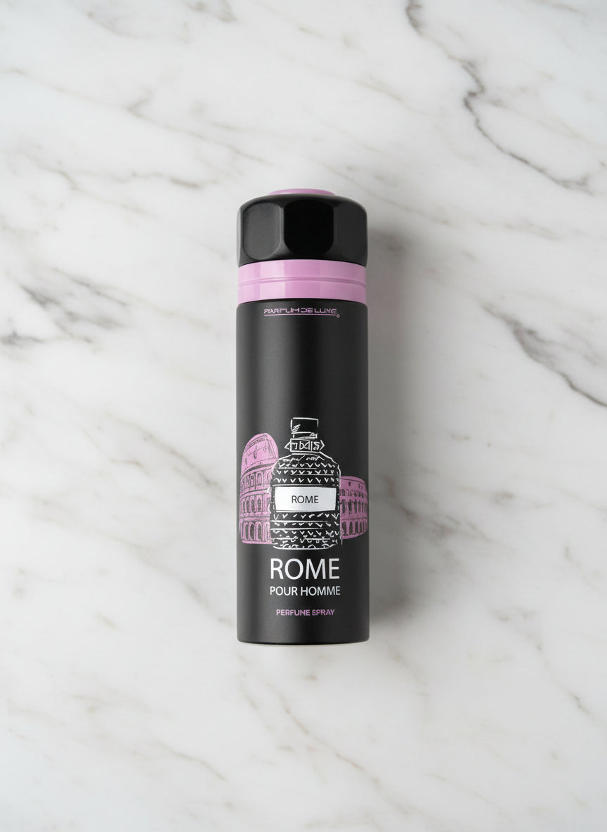 Rome Pour Homme Body Spray for Men 6.7 oz