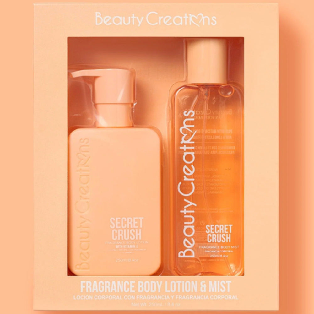 Beauty Creations Fragrance Set: Body Mist & Hydrating Lotion Duo