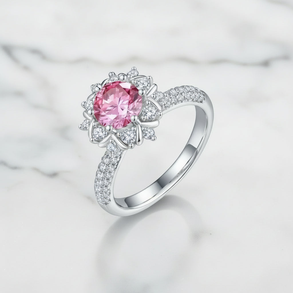 Flara Moissanite Solitaire Ring S925