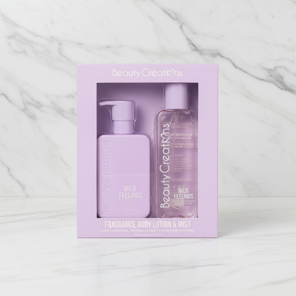 Beauty Creations Fragrance Set: Body Mist & Hydrating Lotion Duo
