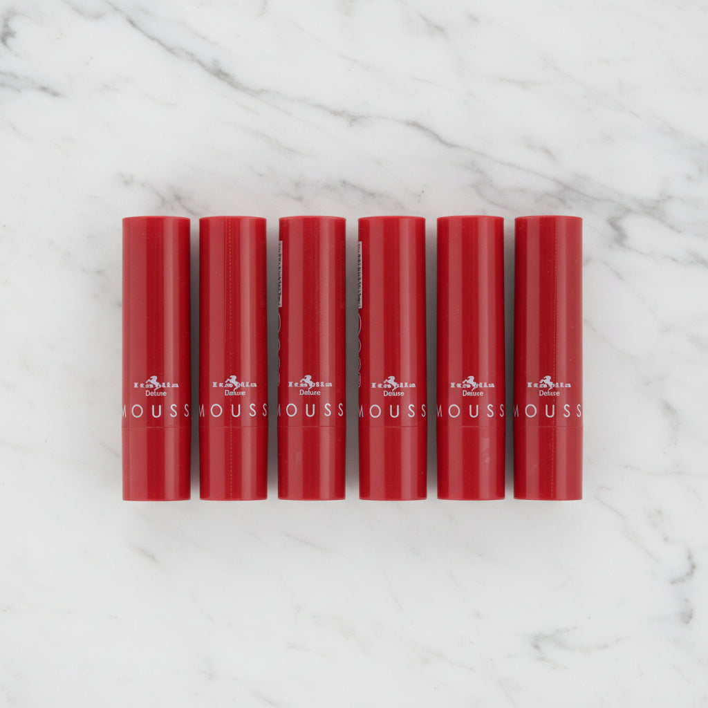 Italia Mousse Matte Lipstick Set – 6-Piece Ultra-Soft Velvet Matte Collection