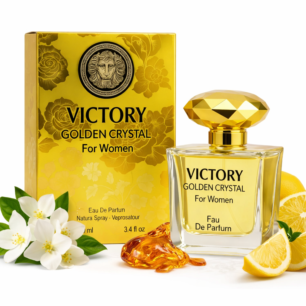 Victory Golden Crystal Perfume for Women 3.4oz