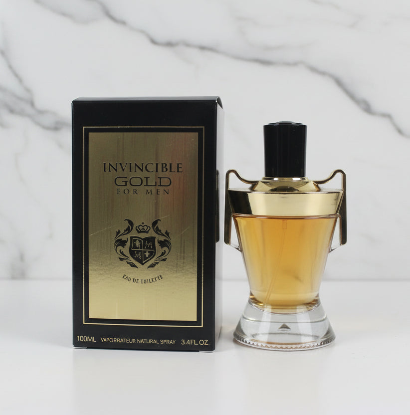 Invisible Gold Cologne For Men 3.4 oz
