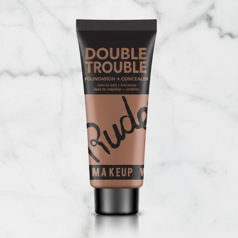 Rude Cosmetics Double Trouble Foundation Concealer