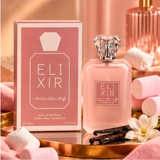 Elixir Marshmallow Puff EDP for Women 3.4 oz
