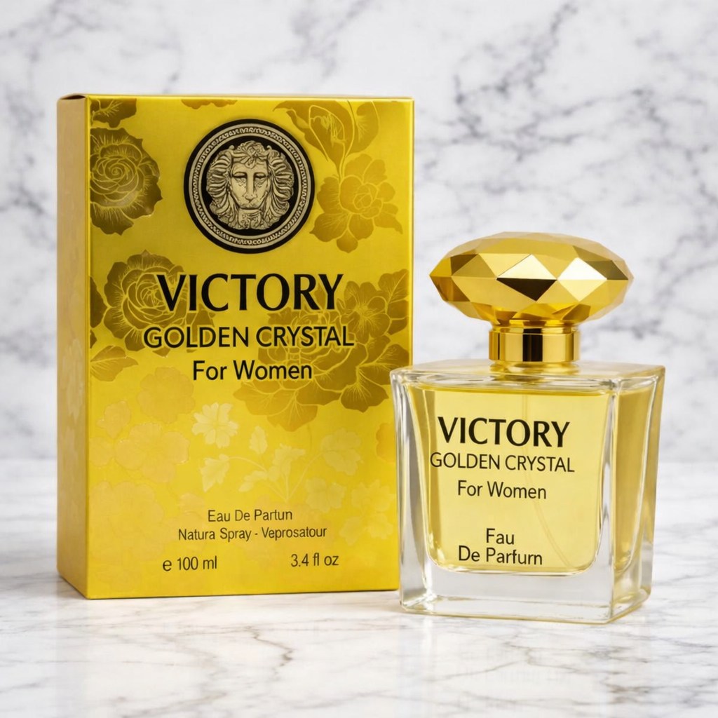 Victory Golden Crystal Perfume for Women 3.4oz