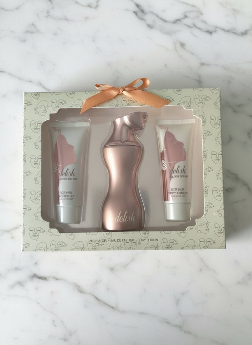 Delish Women's Perfume 3 Pc Gift set