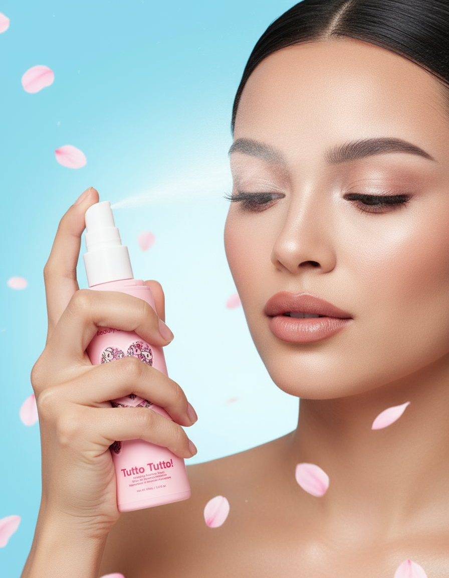 Beauty Creations x tokidoki Tutto Tutto! Hydrating Essence Spray | Multi-Use Face, Body & Hair
