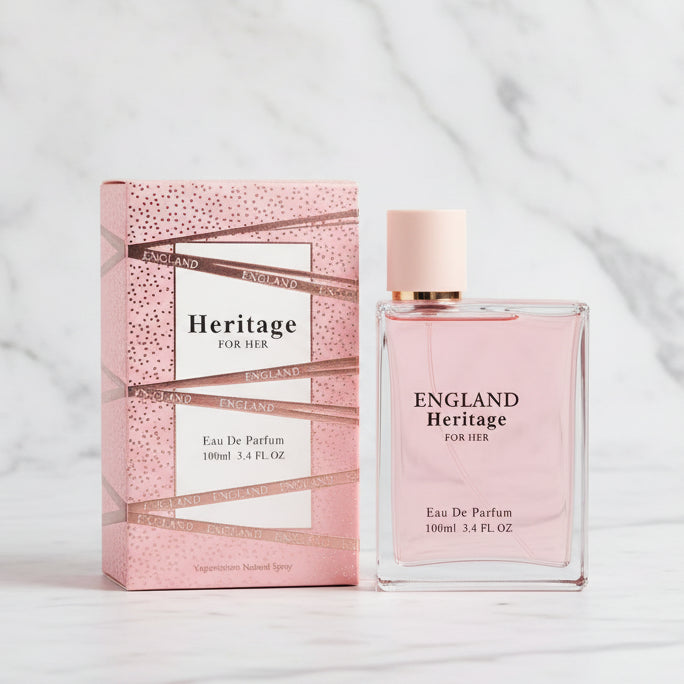 Heritage for Her Eau De Parfum 3.4 oz by Secret Plus – Floral Woody Perfume for Women
