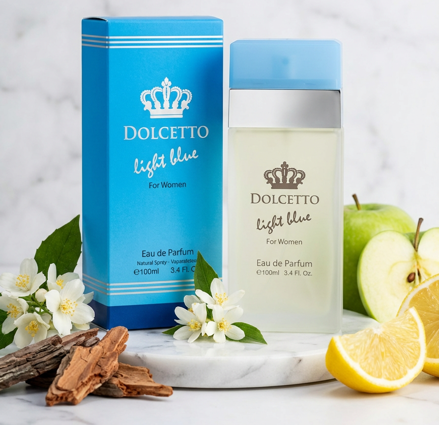 Dolcetto Light Blue EDP for Women 3.4 fl oz