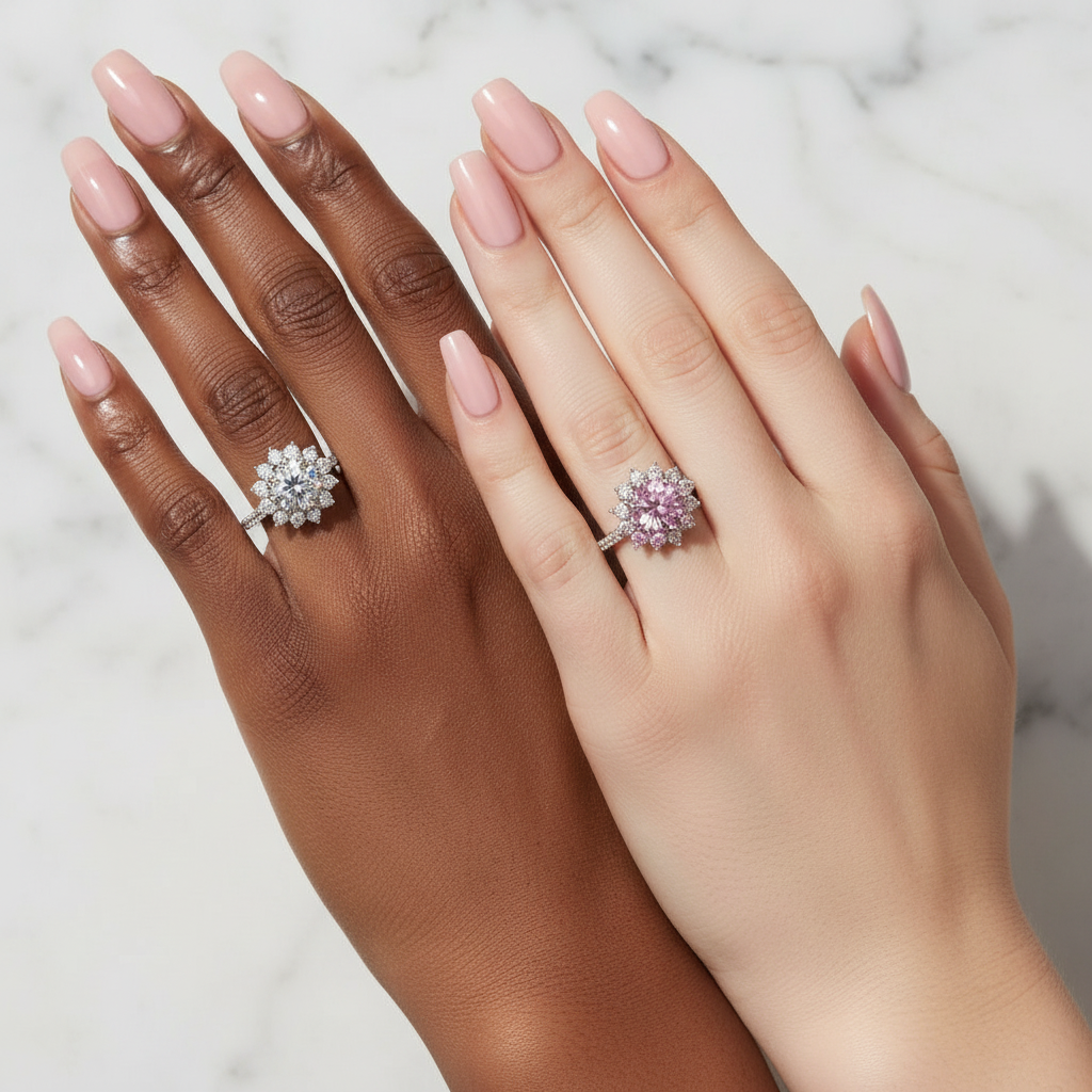 Flara Moissanite Solitaire Ring S925