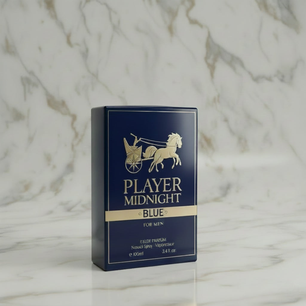 Player Midnight Blue Cologne For Men 3.4 oz