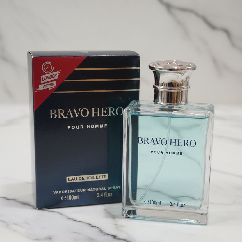 Bravo Hero Cologne for Men 3.4 oz