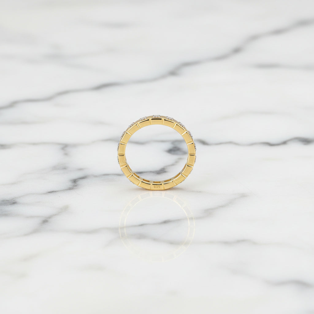 Veronica Moissanite Multi Circle Ring S925