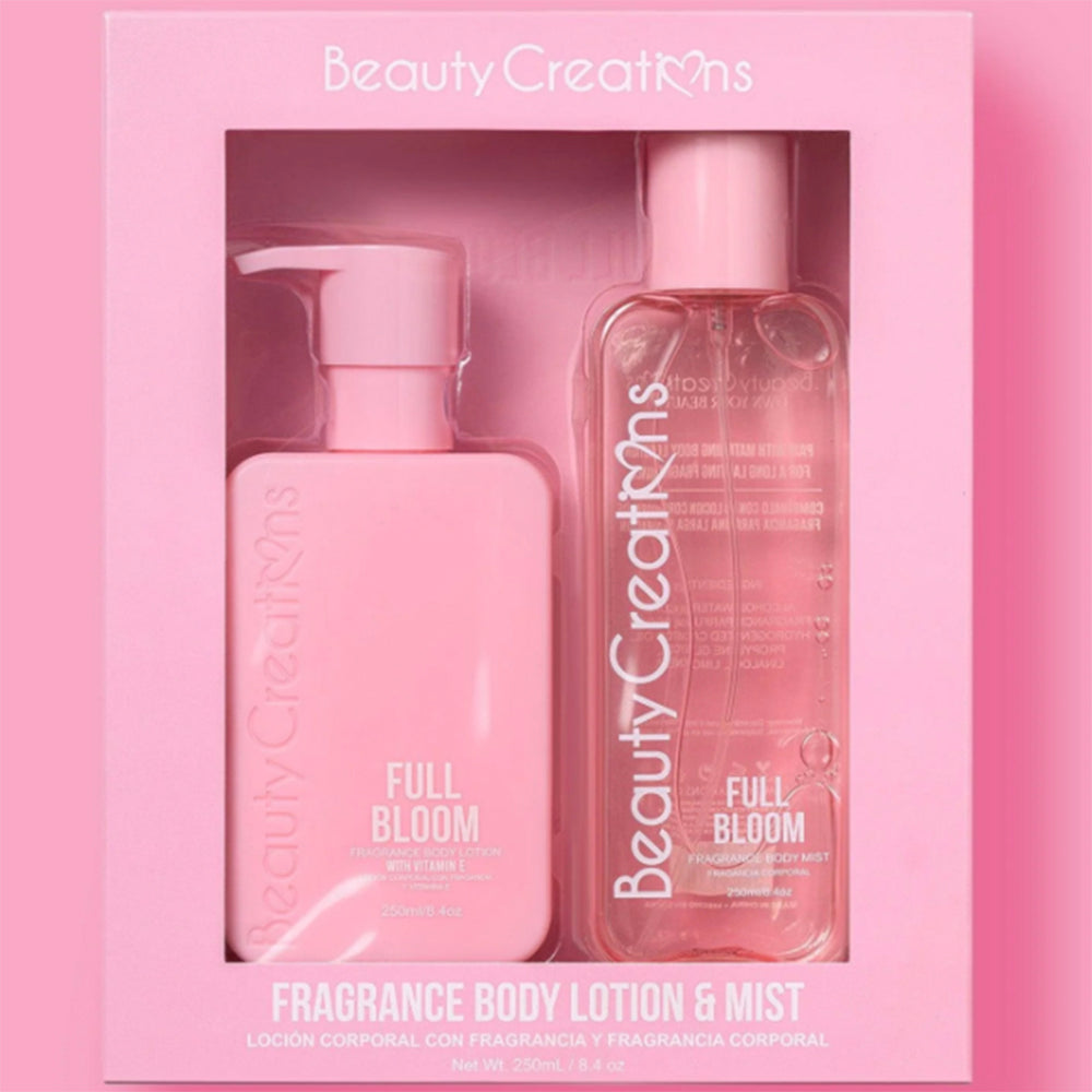 Beauty Creations Fragrance Set: Body Mist & Hydrating Lotion Duo