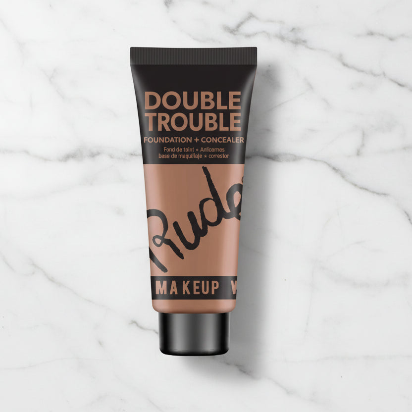 Rude Cosmetics Double Trouble Foundation Concealer