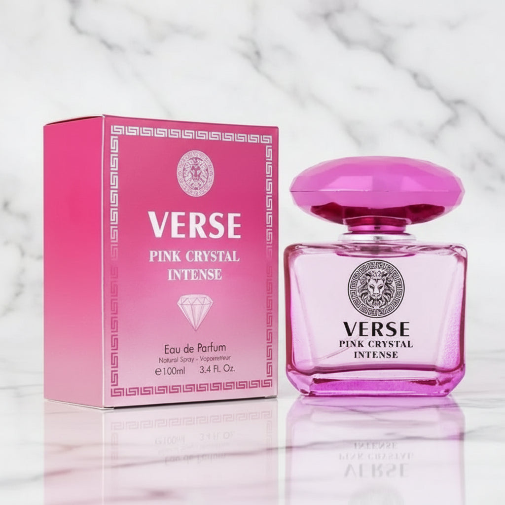 Verse Pink Crystal Eau De Perfum Spray for Women 3.4 fl oz