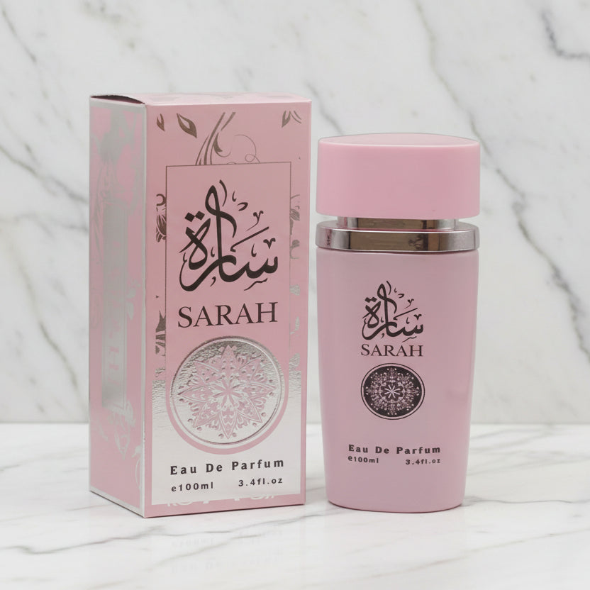 Sarah Perfume Eau De Parfum 3.4 oz – Pink & White