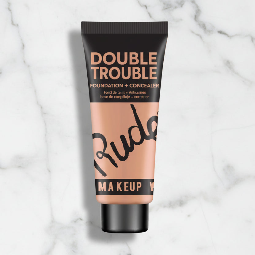 Rude Cosmetics Double Trouble Foundation Concealer