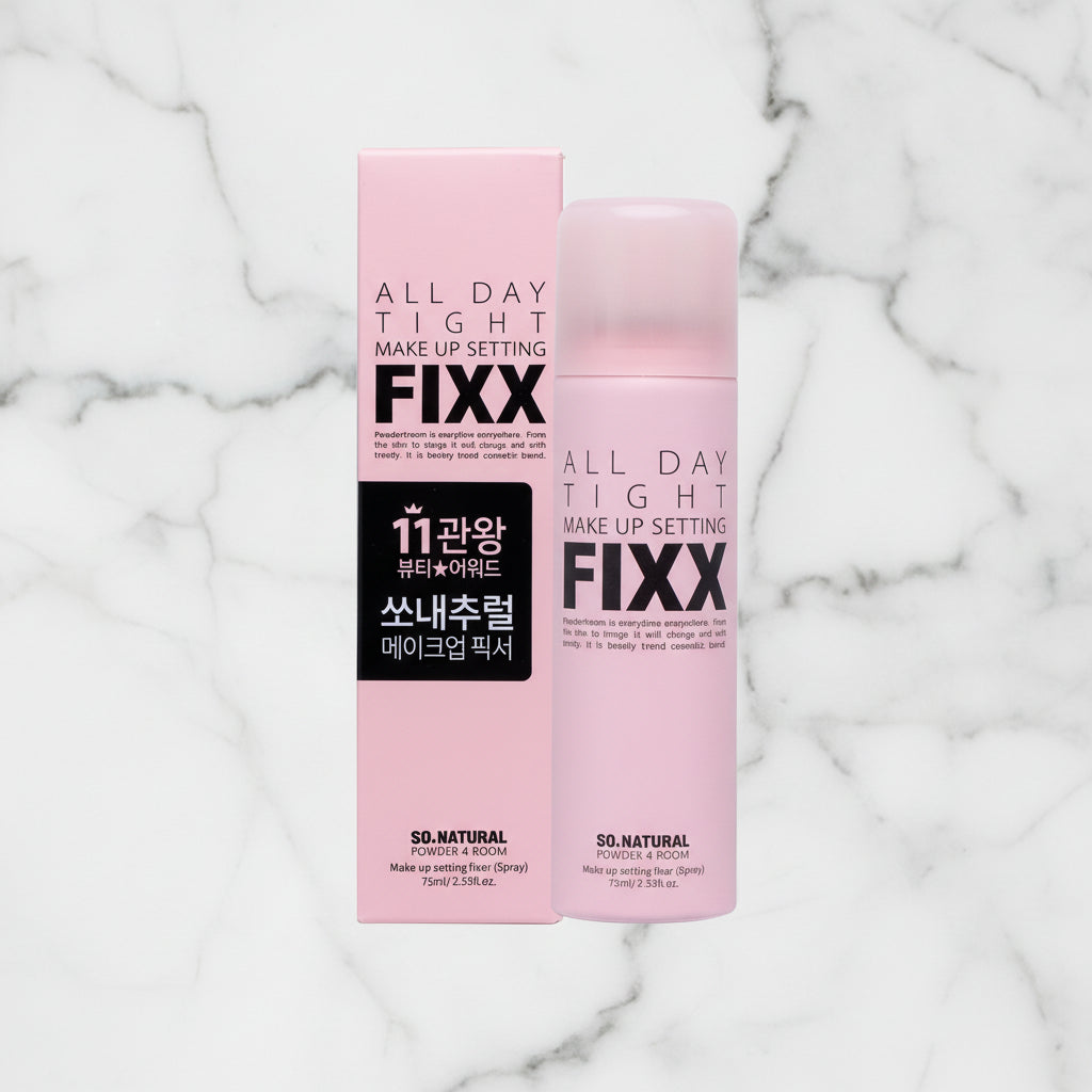SoNatural Powder4room All Day Tight Makeup Setting Fixx Spray