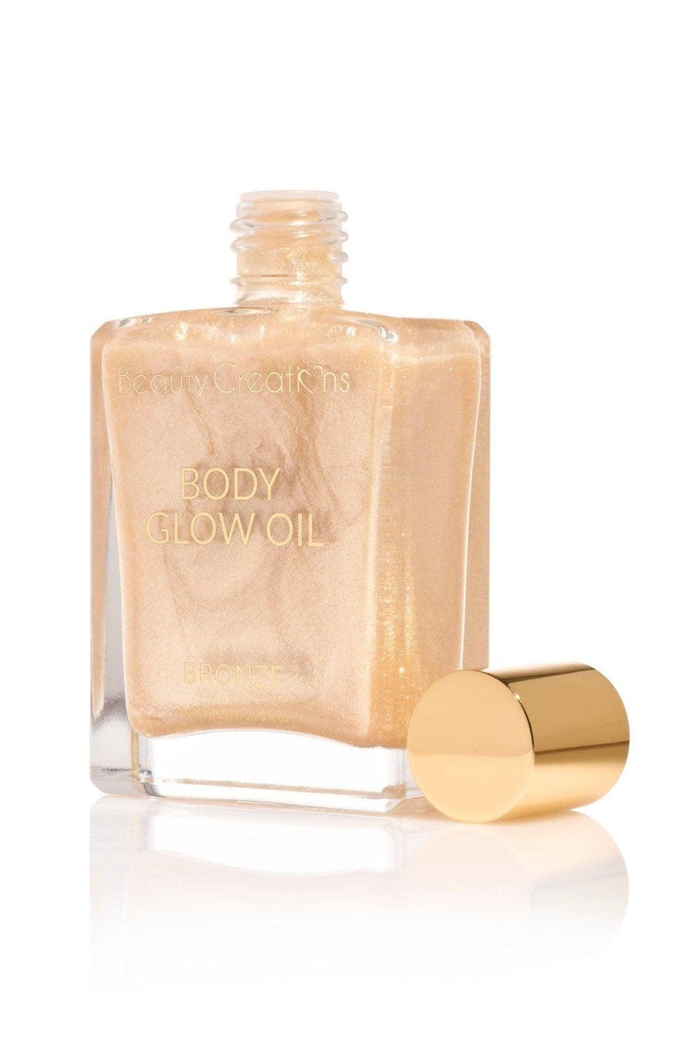 Body Glow Shimmer Oil Beauty Creations