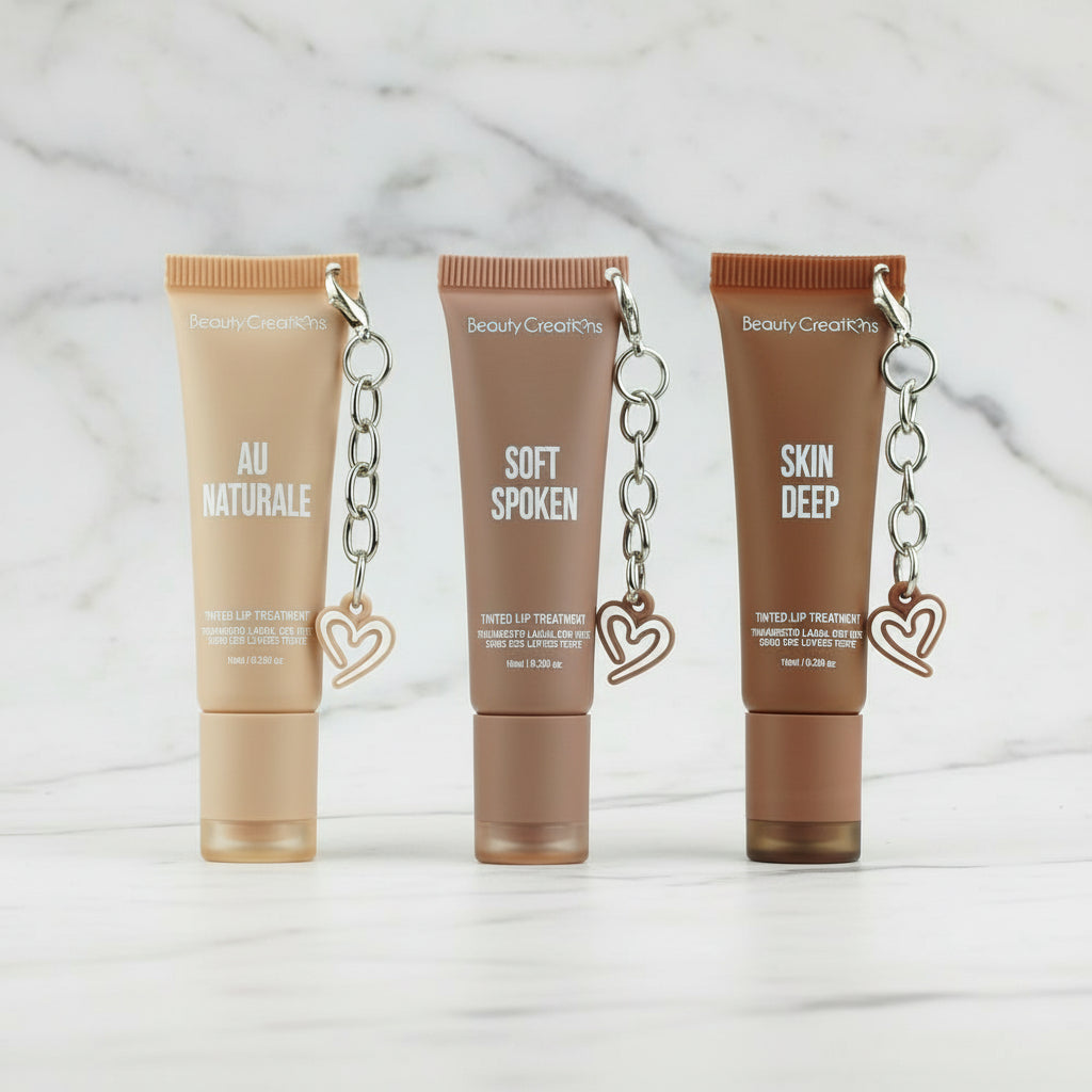 3PC Tinted Lip Treatment Set |Hydrating Lip Trio with Sheer Color & Shine